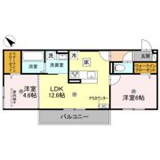 穂乃香Ⅰの間取り画像