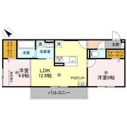 穂乃香Ⅰの間取り画像