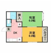 グリーンハイツ亀田の間取り画像