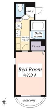 コスモハイツの間取り画像