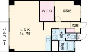 ビラ土山の間取り画像