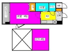 ヴェルドミールの間取り画像
