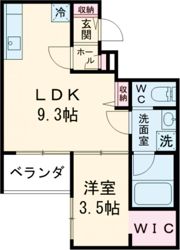 フューチャー東中野山の間取り画像