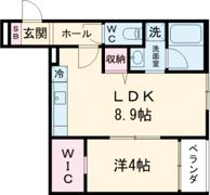 フューチャー東中野山の間取り画像