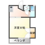 西条コーポの間取り画像