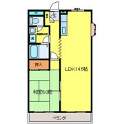 アーバンハイツ御幸Iの間取り画像
