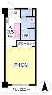 フォルテ小坂の間取り画像