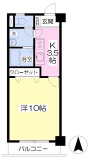 フォルテ小坂の間取り画像