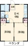 パナハイツ萱場の間取り画像