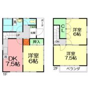 WESTコート5の間取り画像