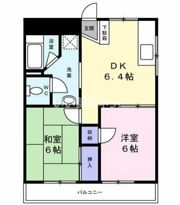 レジデンス三彰の間取り画像