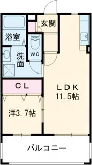 Alte Meister 鶴島（アルテマイスター鶴島）の間取り画像