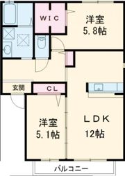 le chez moi (ル・シェ・モワ）の間取り画像