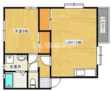 フォーレ三和Aの間取り画像