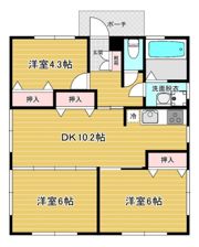 リファレンス八女VILLAGEの間取り画像