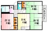 プレジール加藤 B棟の間取り画像