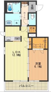 プラナスノーブルの間取り画像