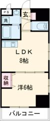 高知インターマンションの間取り画像