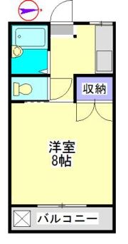 コーポチムラの間取り画像