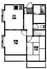 b'CASA坂戸浅羽re－bornの間取り画像