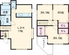 滝ノ上町1282－3貸家の間取り画像
