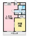 泉ハイツ45の間取り画像