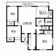 コーポシュベステルⅡの間取り画像