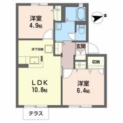 シティハイツABEIIの間取り画像