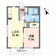 コーポサンライズII Aの間取り画像