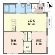 シャーメゾン宮の間取り画像