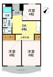 ドルチェ河本の間取り画像