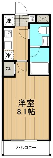 びゅうコート国府津の間取り画像