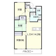 エイルマンション谷山中央の間取り画像