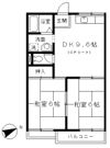 グランビューB棟の間取り画像