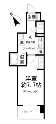 ミリアビタNo．18の間取り画像