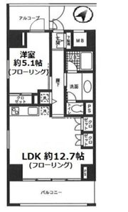 ロジュマン湘南の間取り画像