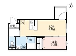 robot home 東林間の間取り画像