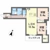 南浜田レジデンスの間取り画像