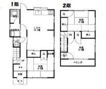 北村住宅6号棟の間取り画像