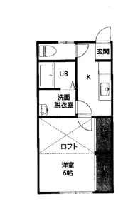メゾンステーツの間取り画像