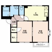 フレグランスこいずみ Aの間取り画像