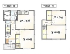 藤井貸家 5号棟の間取り画像