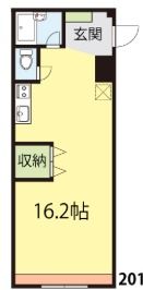 フェニーチェアムズ111の間取り画像
