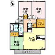 フレマリール東山の間取り画像