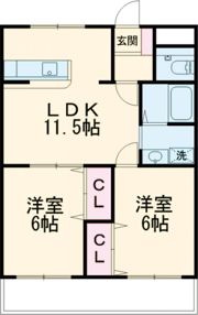 ベルエアー Ⅰの間取り画像