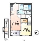 ブリリアント若宮の間取り画像