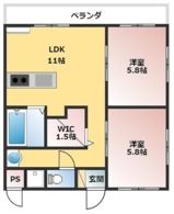 アビタシオン23の間取り画像
