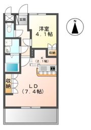クランテプラース（clarte．place）の間取り画像