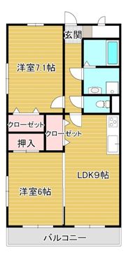 ビューPOINTの間取り画像