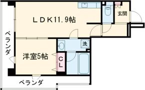 プレステージ11番館の間取り画像